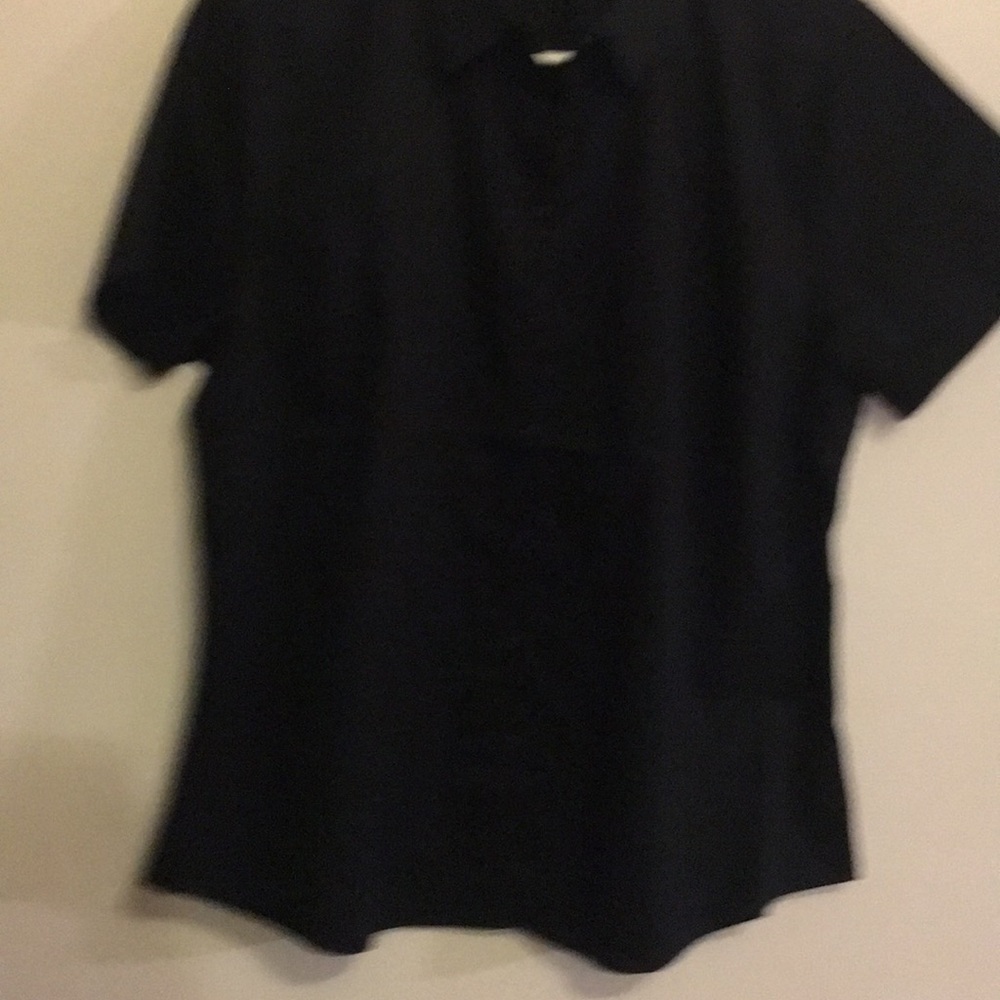 Port Authority Ladies Black Button Down Shirt Size extra Large NWOT Comfortable - Picture 4 of 5